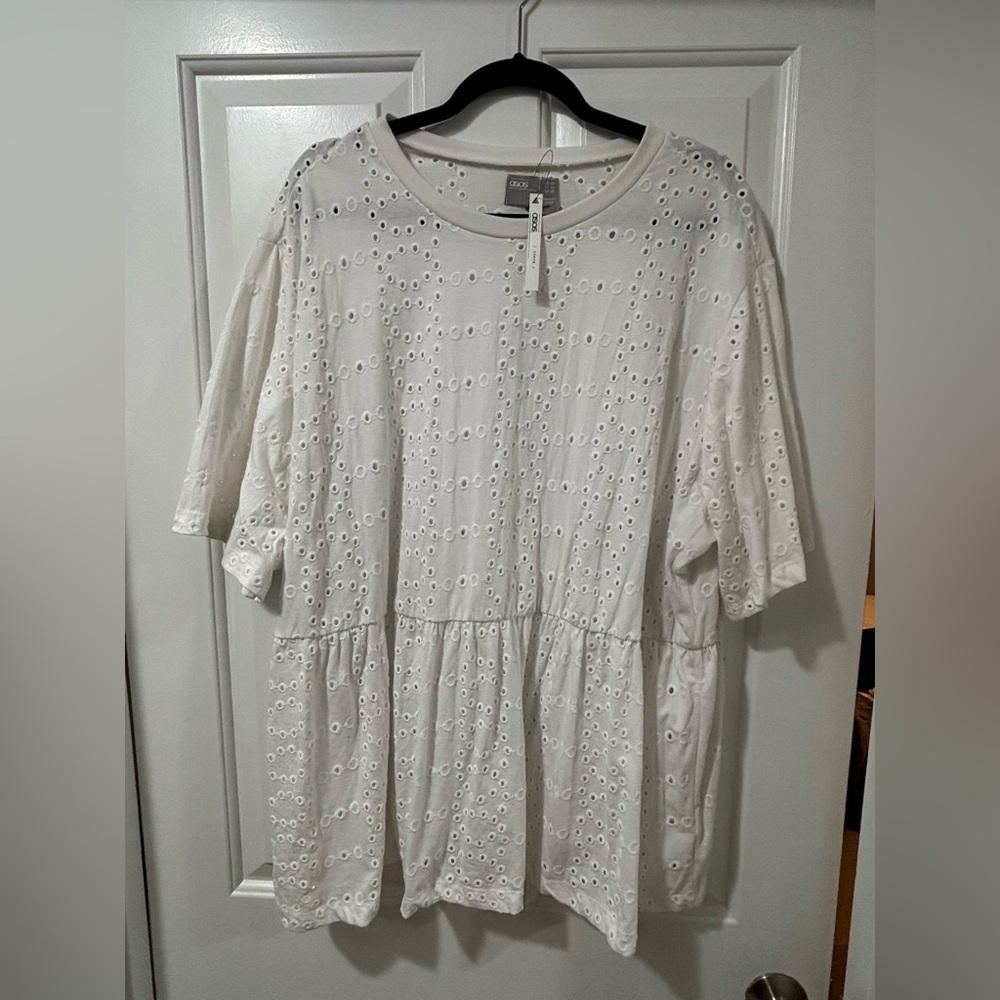 ASOS NWT eyelet top